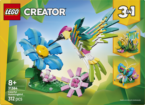 LEGO Creator 3-in-1-Set  Wilde Tiere: Bunter Kolibri